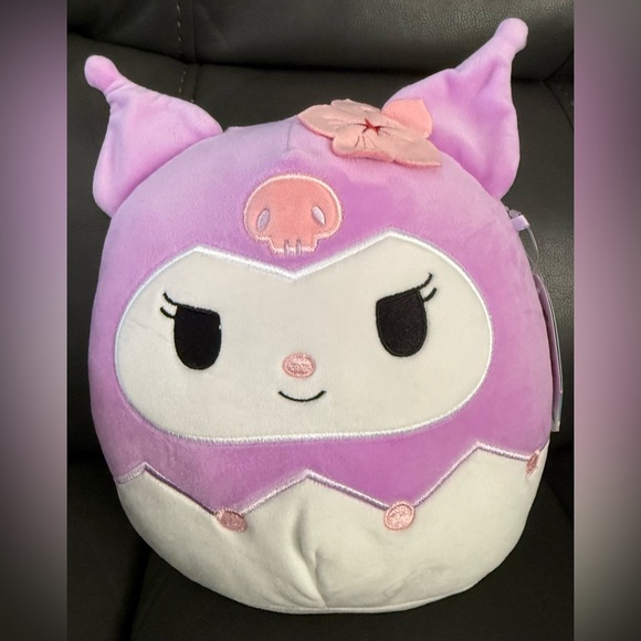 Squishmallows Other - Kuromi By Sanrio Squishmallow Plush Toy, NWT, Purple and White Plush. 8”.